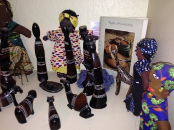 african nativity and cookbook